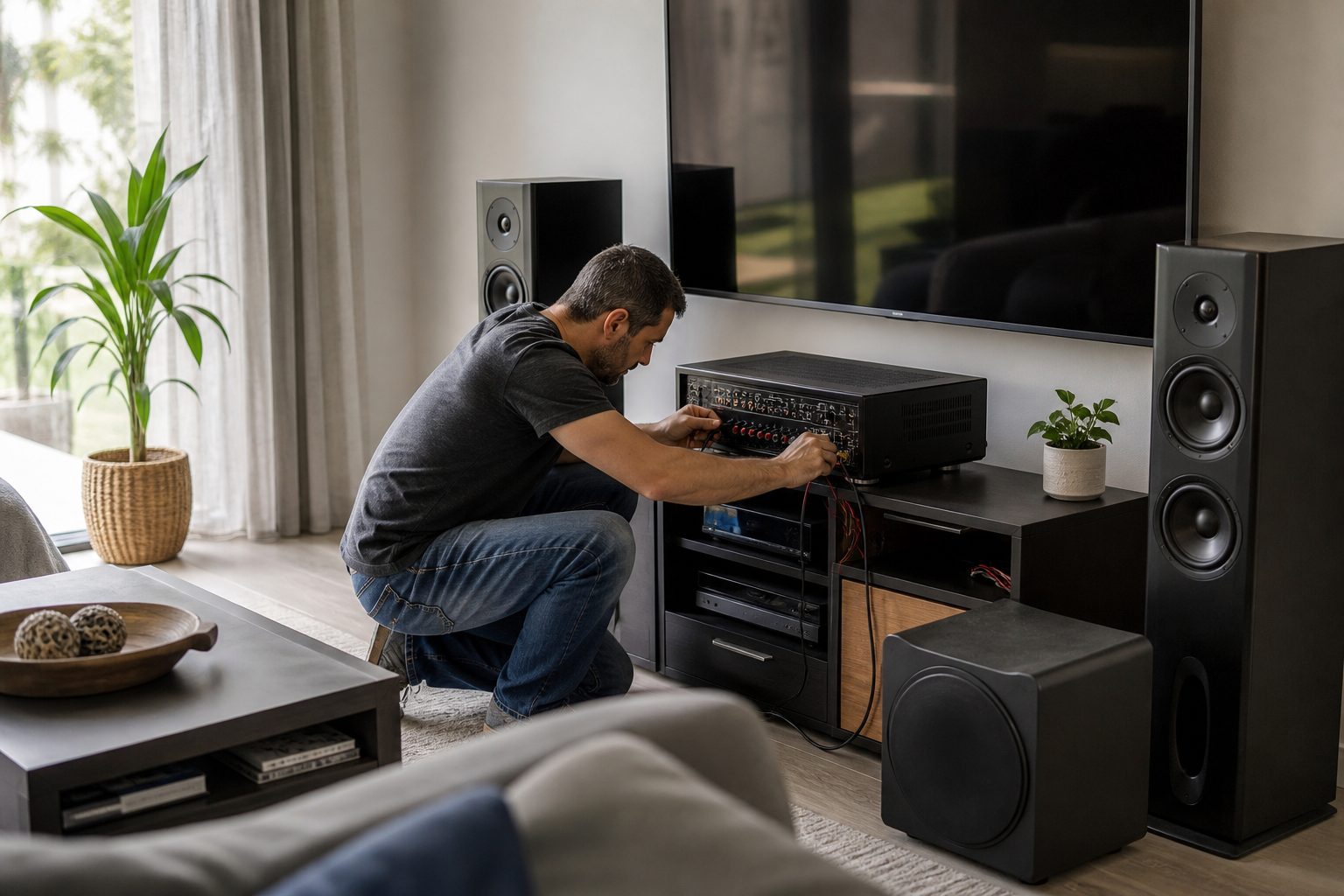 Cómo evitar cortes y ruidos en un sistema de home cinema