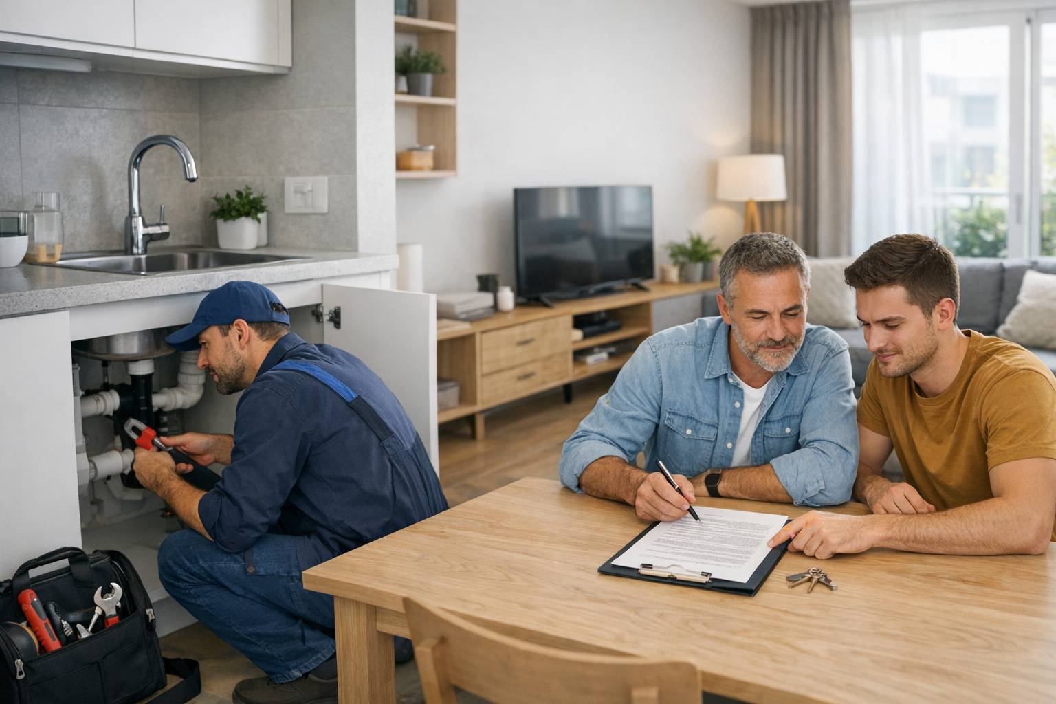 Quién paga las reparaciones en un piso de alquiler: guía práctica de averías comunes en casa